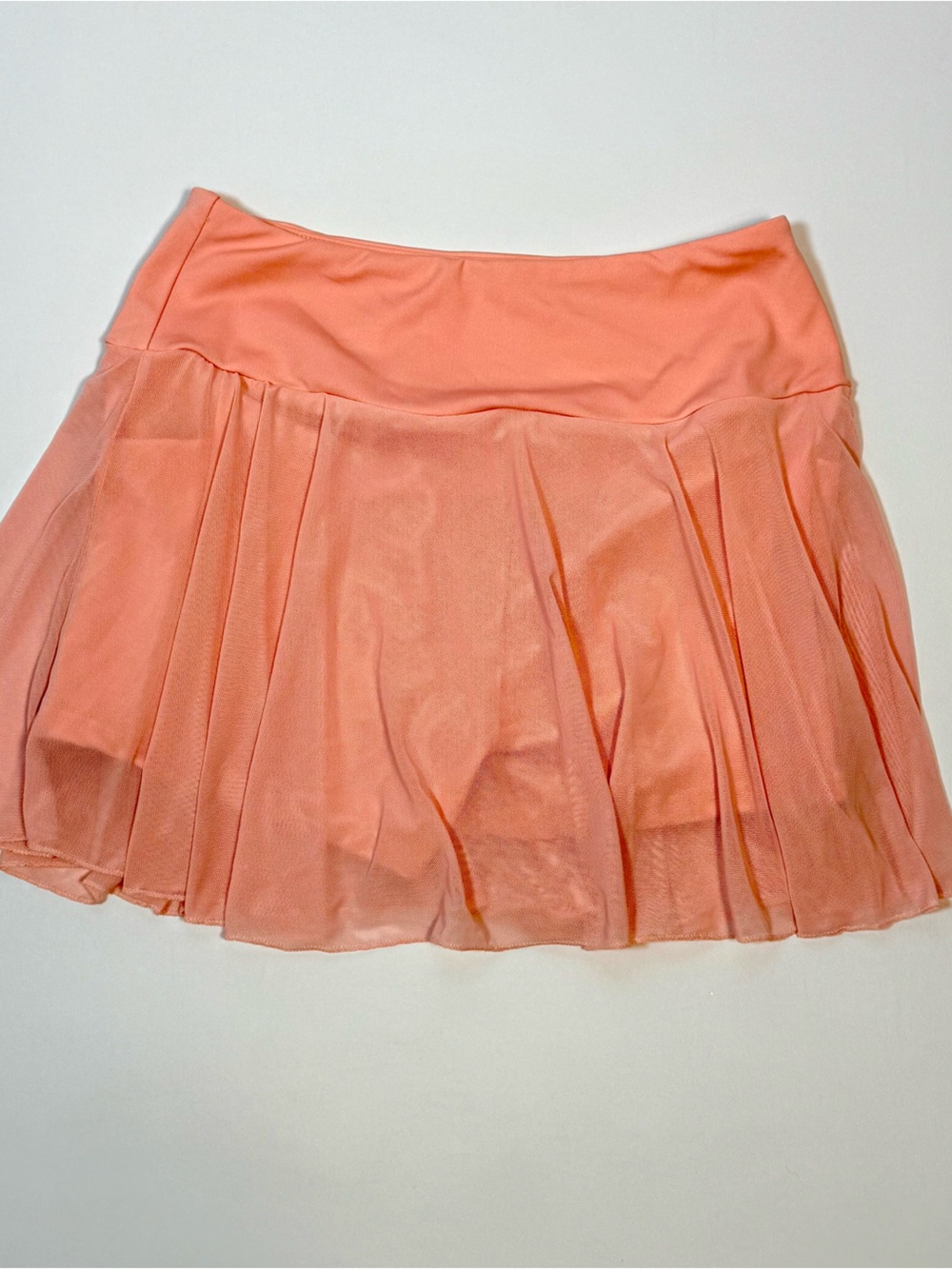 Women's Tutu Ballet Light Pink Bike Running Shorts with Pockets - M